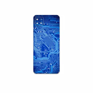 MAHOOT Blue-Printed-Circuit-Board Cover Sticker for Samsung Galaxy A22 5G