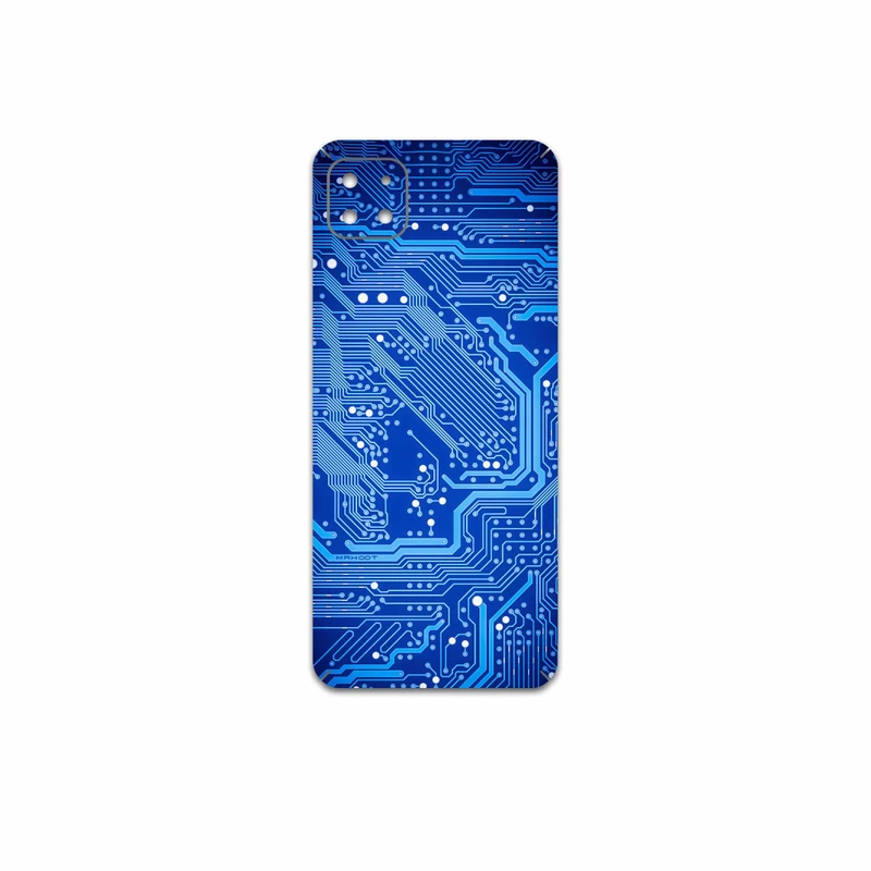 برچسب پوششی ماهوت مدل Blue-Printed-Circuit-Board مناسب برای گوشی موبایل سامسونگ Galaxy A22 5G