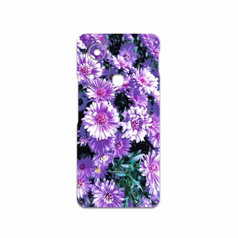 برچسب پوششی ماهوت مدل Purple-Flower مناسب برای گوشی موبایل اینفینیکس Hot 11s