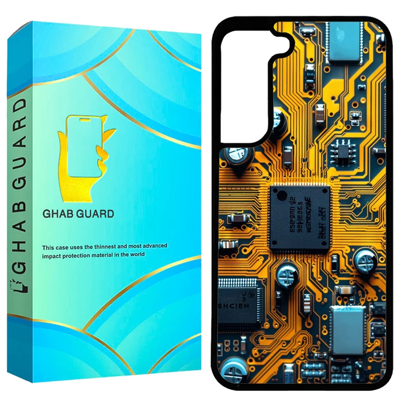 کاور قاب گارد طرح تکنولوژی مدل GCHPA21F مناسب برای گوشی موبایل سامسونگ Galaxy S21 FE 5G