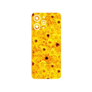 MAHOOT Yellow_Flower Cover Sticker for Xiaomi Redmi 12