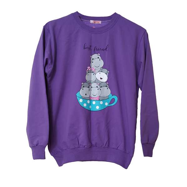 سویشرت زنانه مدل فنجان