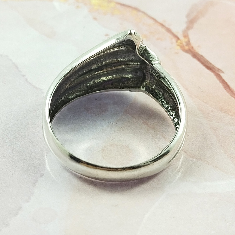 انگشتر نقره زنانه سلین کالا مدل موج کد 183