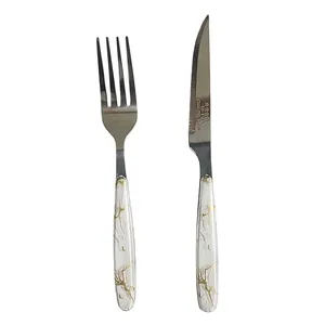 ست کارد و چنگال میوه خوری 12 پارچه 6 نفره ام تی جی مدل 001