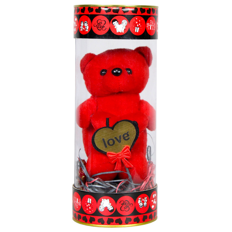 ست هدیه عروسک طرح خرسی مدل love