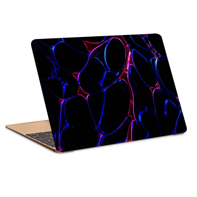 استیکر لپ تاپ طرح liquid bubbles backlight کد P-862 مناسب برای لپ تاپ 15.6 اینچ