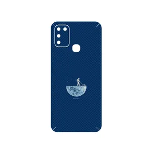 MAHOOT Minimal Gardener Astronaut Cover Sticker for Infinix Hot 10 Play