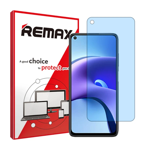 محافظ صفحه نمایش آنتی بلو ریمکس مدل HyBLU مناسب برای گوشی موبایل شیائومی Redmi Note 9T