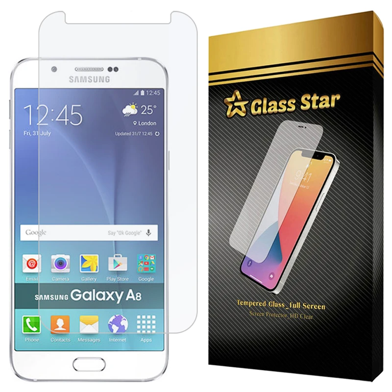 محافظ صفحه نمایش گلس استار مدل SMPLG مناسب برای گوشی موبایل سامسونگ Galaxy A8 / Galaxy A6 / Galaxy J6 