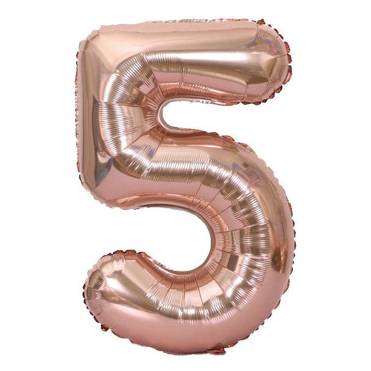 بادکنک فویلی مدل five