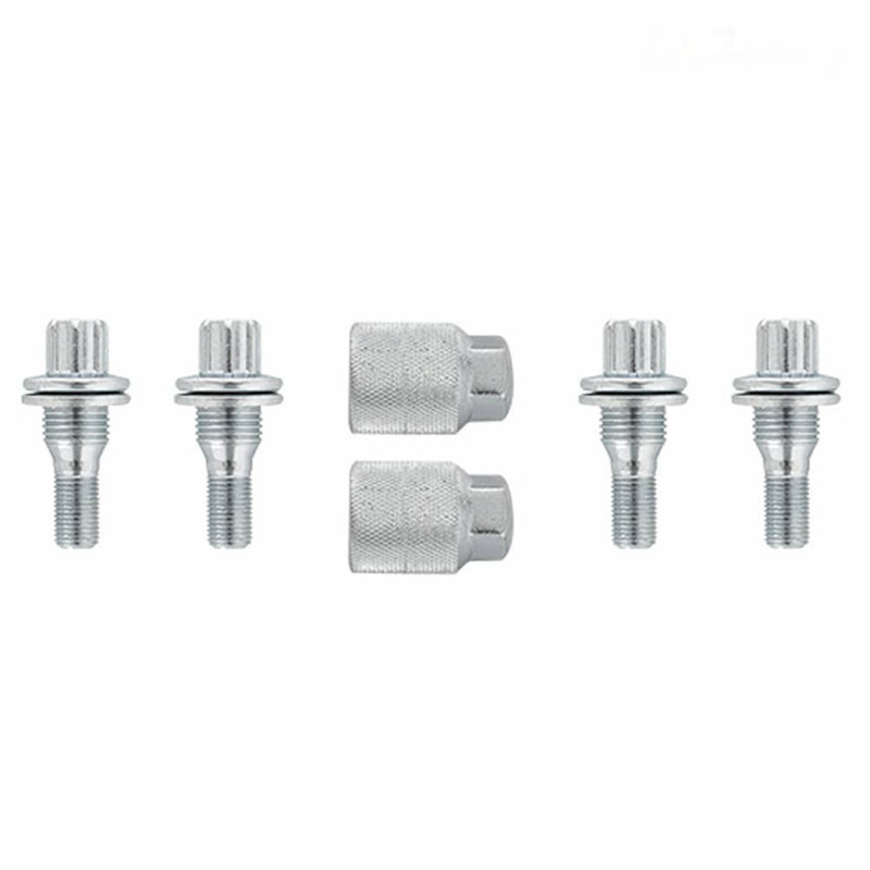 پیچ چرخ و رینگ ضد سرقت خودرو چیکال مدل M-58 مناسب برای زانتیا مجموعه 6 عددی