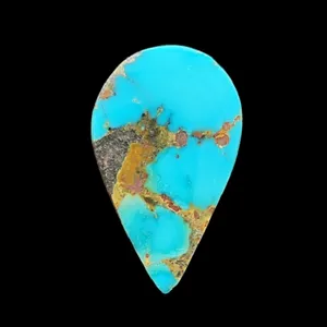 سنگ فیروزه نیشابور مدل اشکی کد 7700