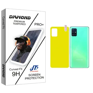 JF Diamond glass Back Protector For Samsung a51