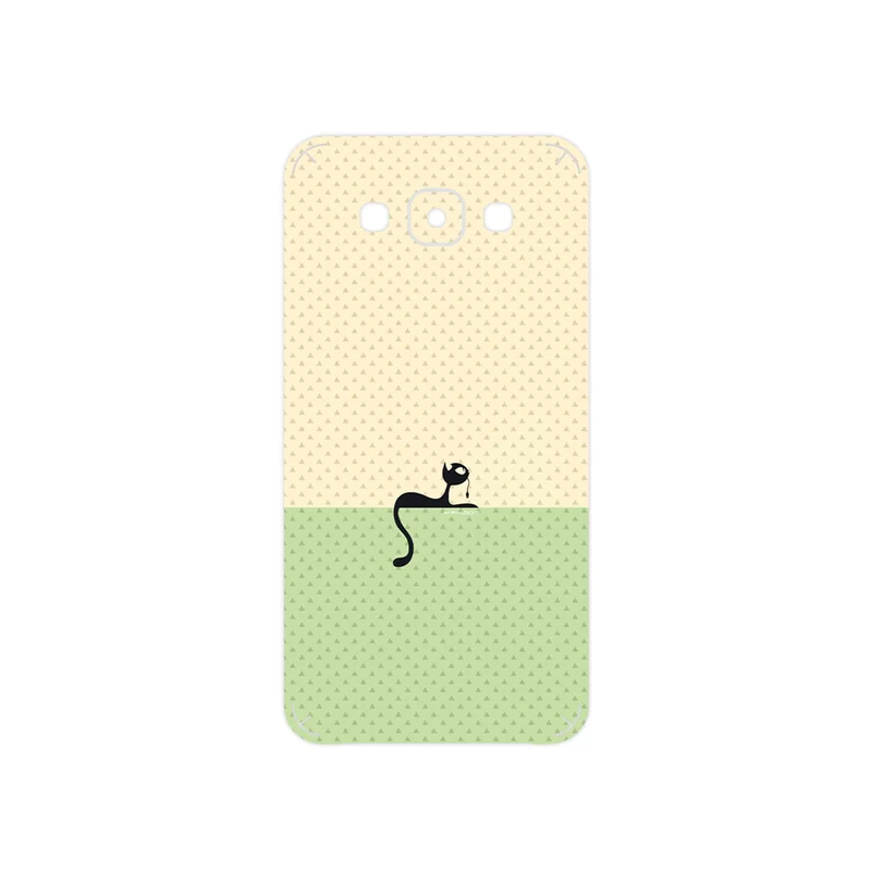 برچسب پوششی ماهوت مدل Minimal Internet Cat Icon مناسب برای گوشی موبایل سامسونگ Galaxy E7