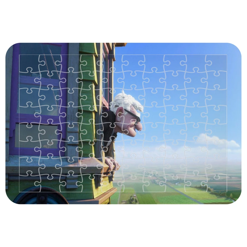 پازل 54 تکه مدل CHB1923 طرح انیمیشن آپ بالا