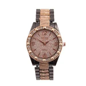 ساعت مچی عقربه ای زنانه مدل بند استیل کد WHW_255