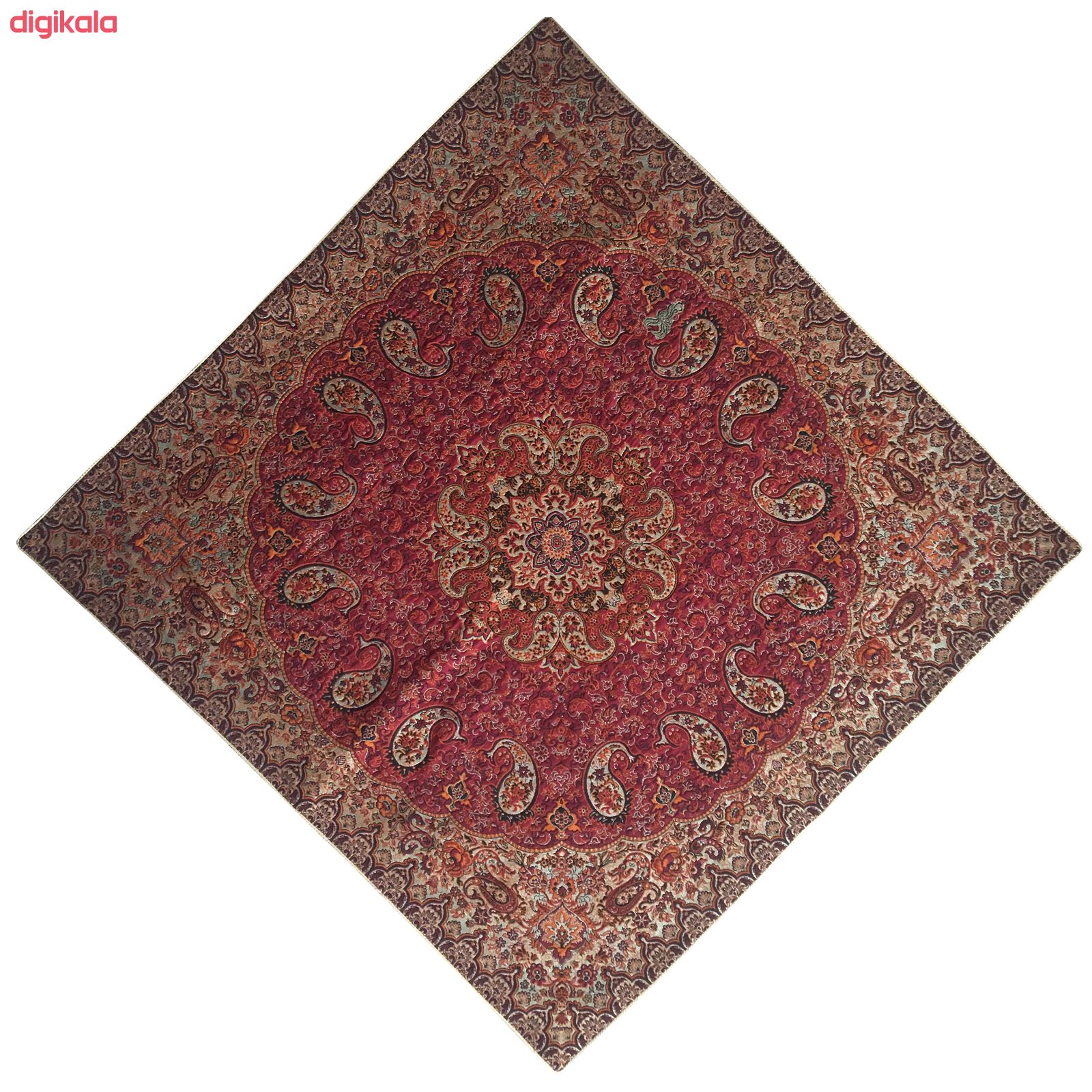 ست 5 تکه رومیزی ترمه سیمرغ یزد کد 7061 main 1 1