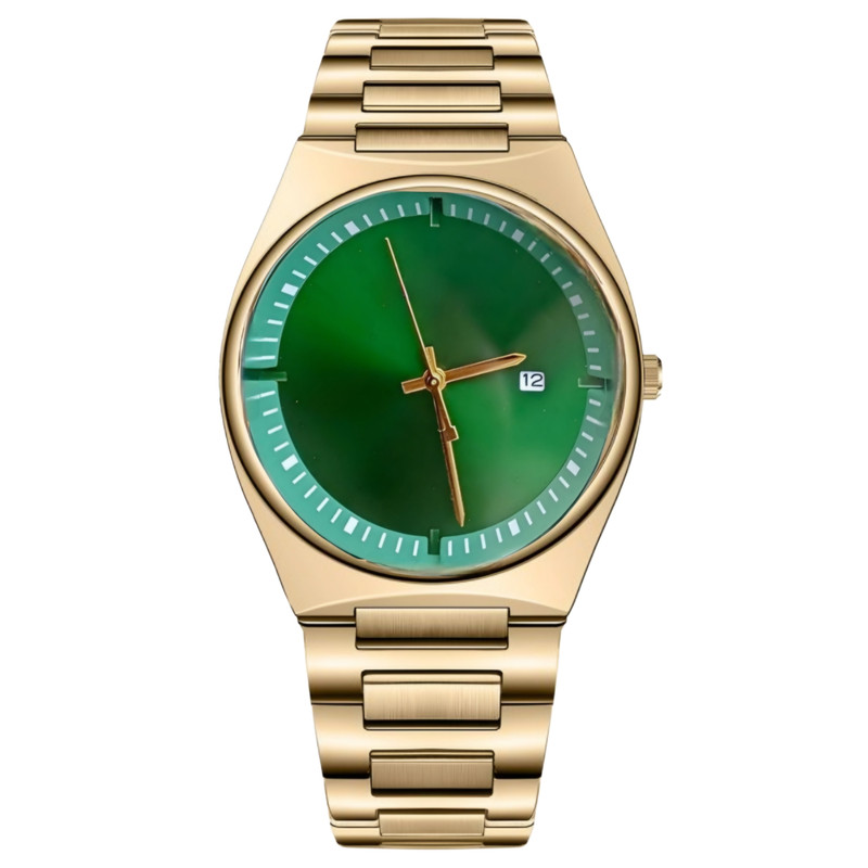 ساعت مچی عقربه‌ای مردانه کوارتز مدل کلاسیک بند استیل کد 1.3