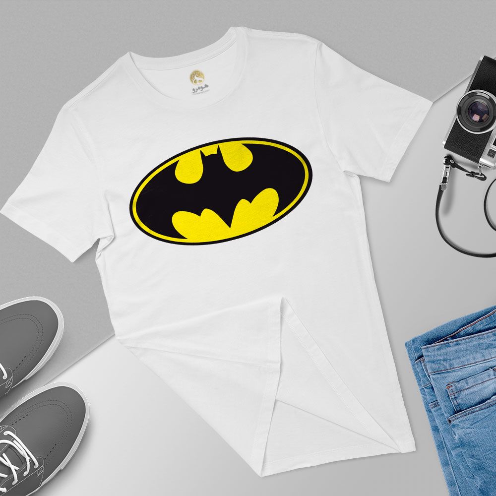 تی شرت آستین کوتاه مردانه هومرو مدل TW173 طرح بتمن -  - 6