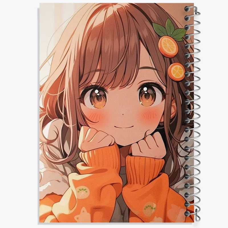 دفتر شطرنجی 50 برگ خندالو طرح دخترانه کد N1809