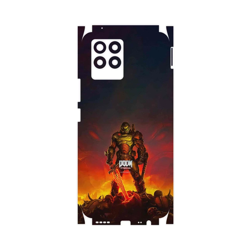 برچسب پوششی ماهوت مدل DOOM Game Series-FullSkin مناسب برای گوشی موبایل ریلمی 8 Pro