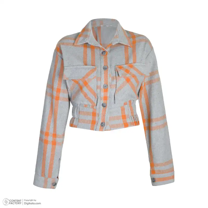 کت زنانه نیزل مدل 0903-110  رنگ طوسی