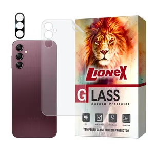 Lionex MTBFULL Nano Back Protector For Samsung Galaxy A14 4G With Camera Lens Protector