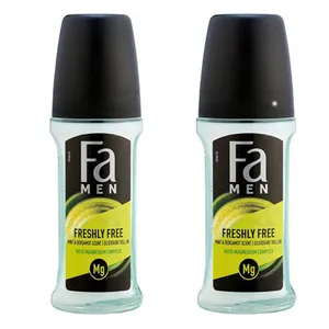  رول ضد تعریق مردانه فا مدل FRESHL حجم 45 میلی لیتر مجموعه دو عددی 