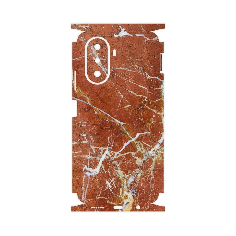 برچسب پوششی ماهوت مدل Red Marble-FullSkin مناسب برای گوشی موبایل هوآوی Nova Y70
