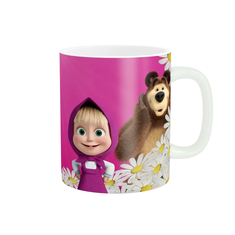 ماگ پاد آفرین طرح ماشا ومیشا کد 3809