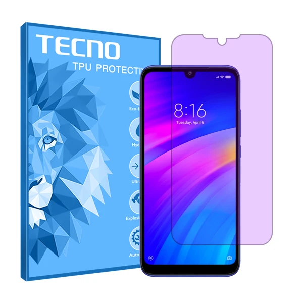 محافظ صفحه نمایش ضد اشعه بنفش تکنو مدل HyPRL مناسب برای گوشی موبایل شیائومی Redmi Note 7