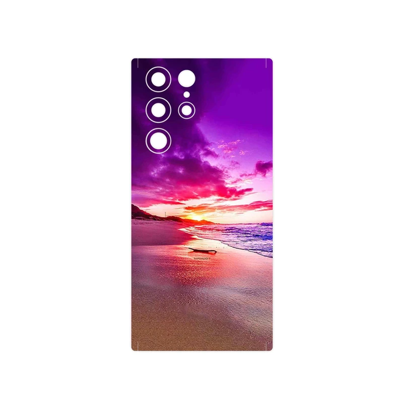 برچسب پوششی ماهوت مدل Sunset مناسب برای گوشی موبایل سامسونگ Galaxy S22 Ultra 5G