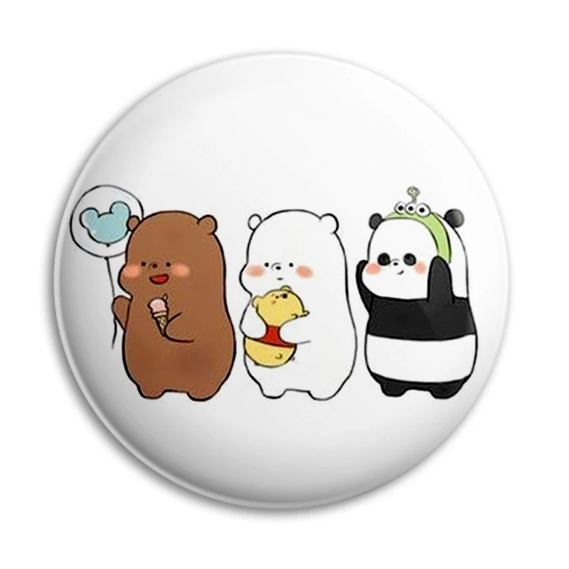 پیکسل پرمانه طرح خرس‌های کله‌ فندقی کد pm.10174