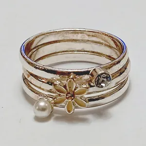 انگشتر زنانه مدل mb3078 مجموعه 3 عددی