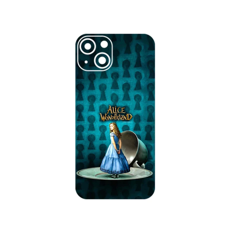 برچسب پوششی ماهوت مدل Alice in Wonderland مناسب برای گوشی موبایل اپل iPhone 13