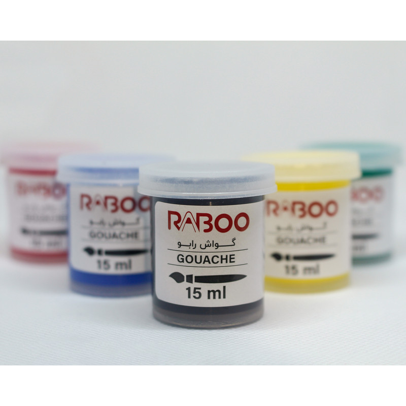 گواش 6 رنگ رابو کد 1-9624