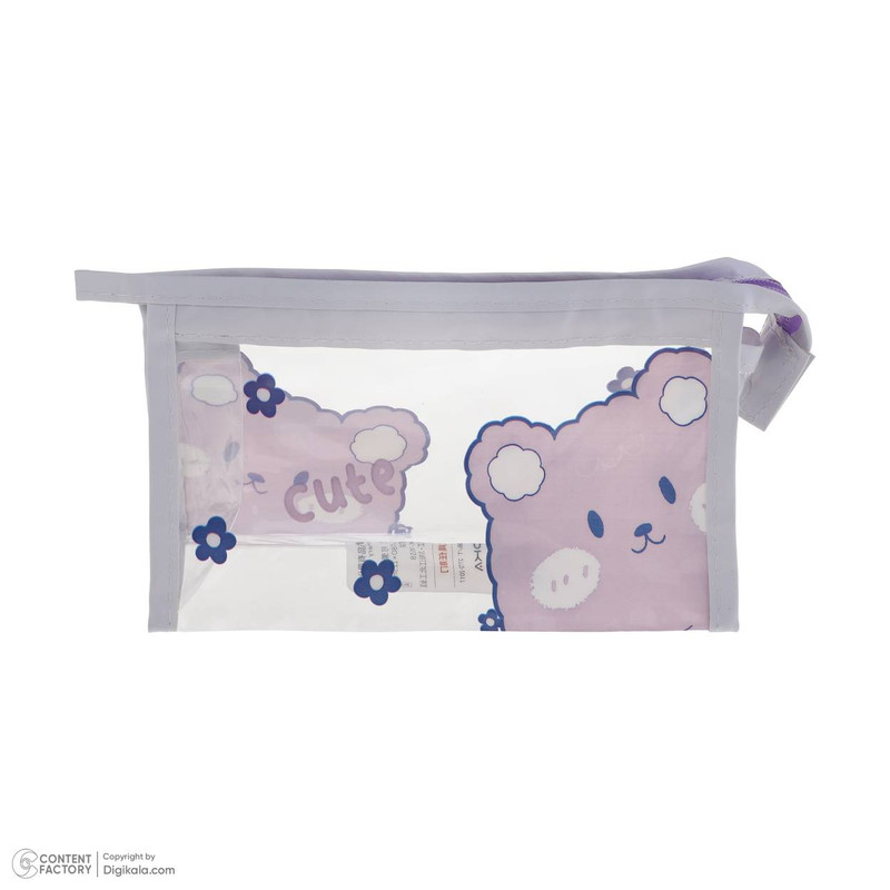 جامدادی مدل طلق طرح خرس یاسی