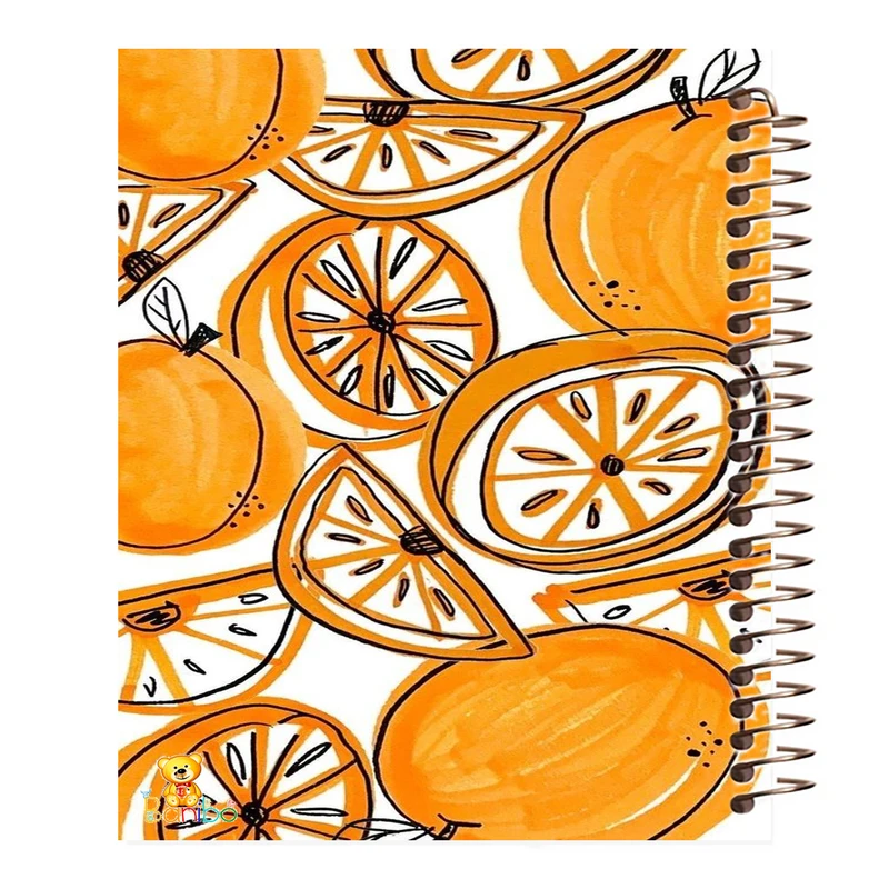 دفتر مشق 100 برگ بانیبو طرح پرتقال کد 126