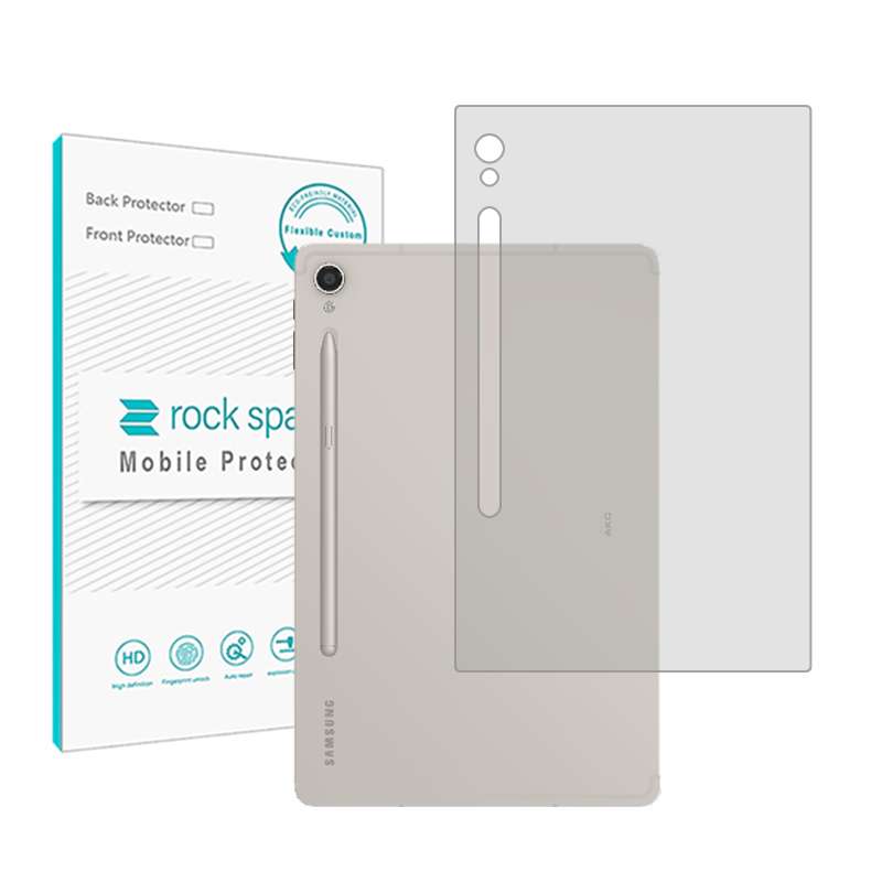 محافظ پشت شفاف راک اسپیس مدل Hygel مناسب برای تبلت سامسونگ Galaxy Tab S9 محافظ پشت شفاف راک اسپیس مدل Hygel مناسب برای تبلت سامسونگ Galaxy Tab S9