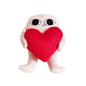 عروسک مدل کتنیپز قلب بدست love ketnipz ارتفاع 30 سانتی‌متر