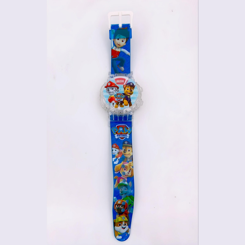 ساعت مچی دیجیتال بچگانه مدل کوارتز بند سیلیکونی قاب اسپینری طرح سگهای نگهبان ساعت مچی دیجیتال بچگانه مدل کوارتز بند سیلیکونی قاب اسپینری طرح سگهای نگهبان