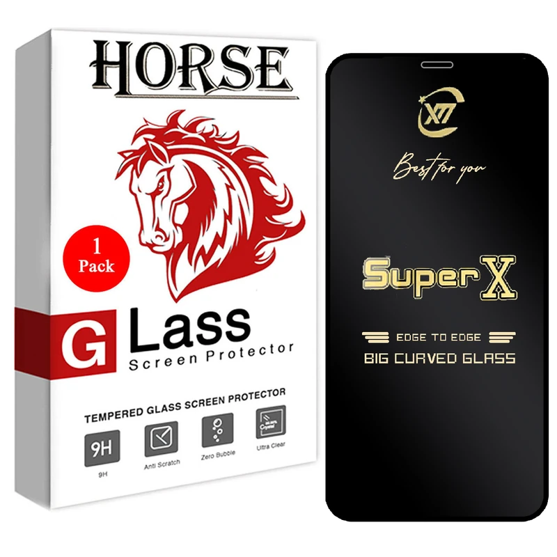 محافظ صفحه نمایش هورس مدل SUPERX مناسب برای گوشی موبایل اپل iPhone 12