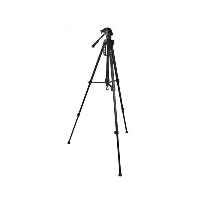 سه پایه دوربین ویفنگ مدل WT-3540 به همراه گیره نگهدارنده موبایل