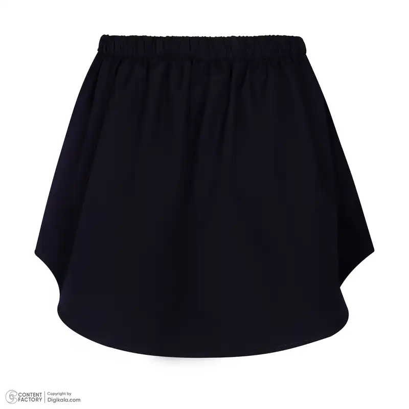 دامنک چیندار زنانه مدل 018 رنگ سرمهای