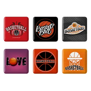 مگنت خندالو طرح بسکتبال Basketball کد 1704B مجموعه 6 عددی
