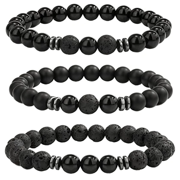 دستبند مردانه ذاریات مدل LAVON351 مجموعه 3 عددی