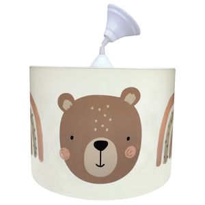 نقد و بررسی لوستر کودک مدل خرس و رنگین کمان توسط خریداران