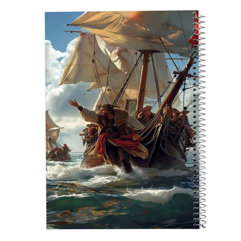 دفتر لیست خرید 50 برگ مدوپد مدل کشتی کد DF15145