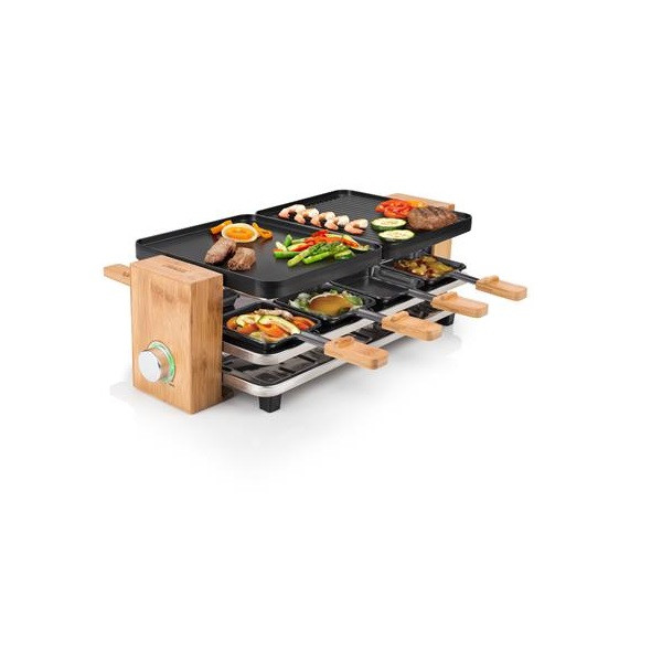 باربیکیو پرنسس مدل Raclette Pure 8  مجموعه شش عددی