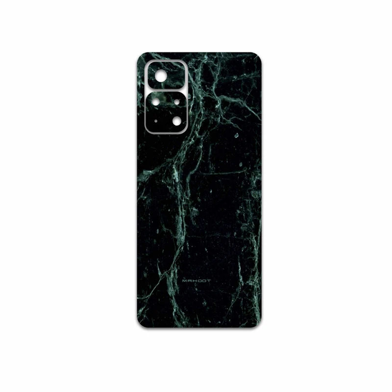 برچسب پوششی ماهوت مدل Graphite-Green-Marble مناسب برای گوشی موبایل شیائومی Poco M4 Pro 5G